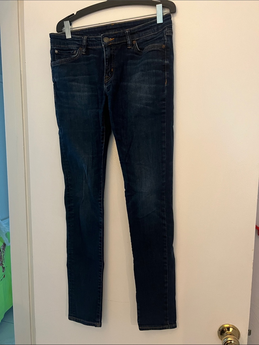 Dark Blue Women's Skinny Jeans